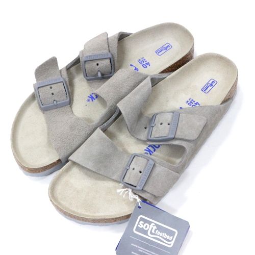 BIRKENSTOCK ビルケンシュトック ARIZONA SFB VL Narrow アリゾナ 40 グレー 【中古】