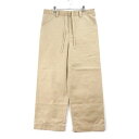 SUNSEA サンシー 22SS SUNSEA CHINO PANTS チノ パンツ 2 ベージュ 【中古】