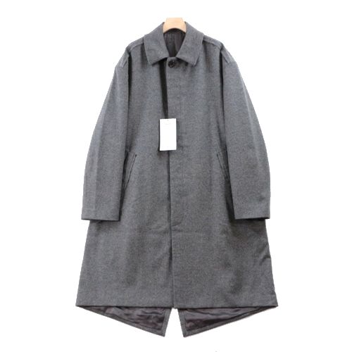 UNDERCOVER アンダーカバー 22AW W/CA ビーバー ピンキング ステンカラーCT コート 3 グレー 【中古】