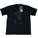 UNDERCOVER ~ Disney UNISEX TEE Mickey_SatinPatch ~bL[ TVc 2 ubN yÁz