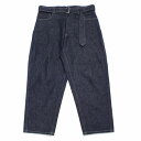 blurhms u[X U.S COTTON DENIM LONG BELTED PANTS xebhfj 2 CfBS yÁz