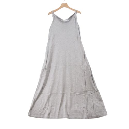 Cloth&Cross クロス&クロス マキシワンピース 1 グレー 【中古】