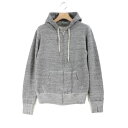 N.HOOLYWOOD エヌハリウッド 47pieces ZIP UP HOODIE ジップパーカー 34 グレー 【中古】