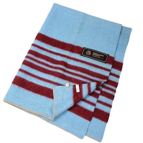 Mountain Research マウンテンリサーチ HORSE BLANKET RESERCH ブランケット ブルー 【中古】