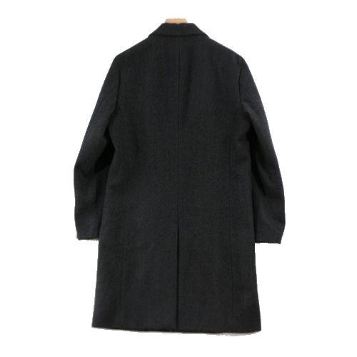 nano&co nano universe ナノユニバース チェスターコート S チャコール 【中古】