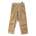 SUNDAYS BEST サンデイズベスト 5POCKET CORDUROY PANTS コーデュロイ パンツ 32 ベージュ 【中古】