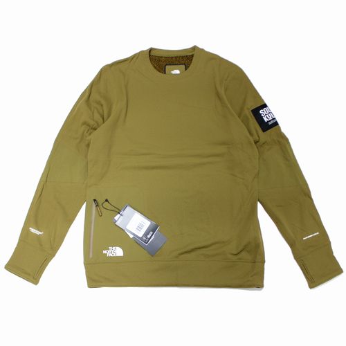 UNDERCOVER × THE NORTH FACE 23AW SOUKUU FUTUREFLEECE L/S CREW カットソー M カーキ 