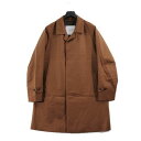 SANYOCOAT サンヨーコート ラミネートウールバルマカーンコート L ブラウン 【中古】