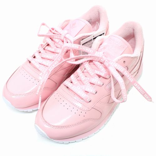 Reebok × OPENING CEREMONY リーボック オープニングセレモニー CL LEATHER OC US6(24cm) ピンク 【中古】