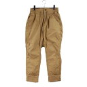 nonnative mlCeBu 19SS COMMANDER EASY RIB ANKLE CUT PANTS C/N OXFORD pc 0 x[W yÁz