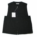 THE HINOKI ザ ヒノキ 23SS QUILTED VEST キルティング ベスト 1 ブラック 【中古】