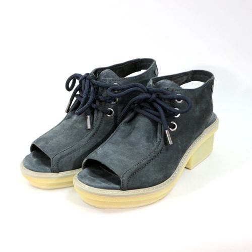 3.1Phillip Lim スリーワン フィリップリム MALLORY SHORT SANDAL BOOT サンダル ブーツ 38 ネイビー 