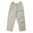 SUNDAYS BEST サンデイズベスト TWILL WORK PANTS ワークパンツ 32 ベージュ 【中古】