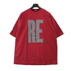 UNDERCOVER アンダーカバー 23SS RE COSMOS プリント S/S TEE Tシャツ 3 レッド 【中古】