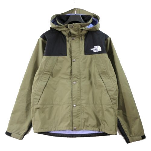 THE NORTH FACE ノースフェイス MOUNTAIN RAINTEX JACKET マウンテン レインテックス ジャケット XL カーキ 