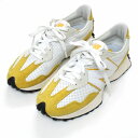 【中古】 NewBalance ニューバランス MS327PG スニーカー US7.5 イエロー ホワイト