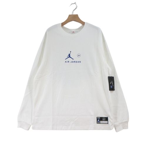  NIKE × fragment design 20AW long sleeve tee 長袖Tシャツ M ホワイト