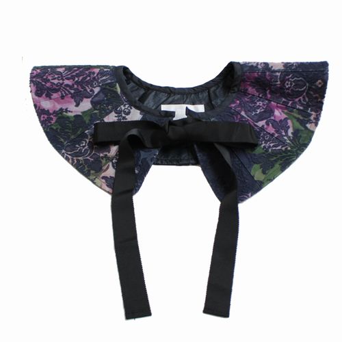 【中古】 MAISON D'PULSE メゾンドパルス Collar つけ襟 ネイビー