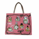 【中古】 Tera-mi テラミ トートバッグ ピンク