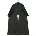 【中古】 quitan キタン 24SS Ao Dai LONG SHIRT ロングシャツ 0 チャコール(4)