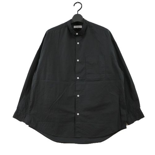 【中古】 FREAK'S STORE フリークスストア WEB限定 Relax Fit リラックスフィット バンドカラーシャツ S ブラック 【中古】 FREAK'S STORE フリークスストア WEB限定 Relax Fit リラックスフィット バンドカラーシャツ S ブラック