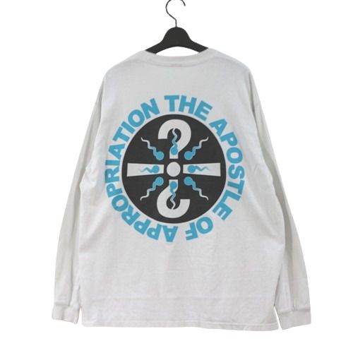 【中古】 BIAS DOGS バイアスドッグ MERCHANDIZE 長袖Tシャツ L グレー