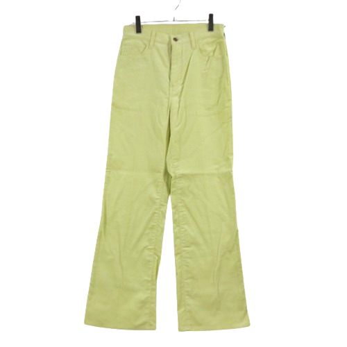 Rakuten - 【中古】 BOWTE バウト 23SS CORDUROY 5POCKET PANTS コーデュロイ パンツ 1 レモン