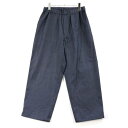 【中古】 Graphpaper グラフペーパー 23AW CORDURA Combat Wool Track Pants コンバットウールトラックパンツ 1 インディゴ(4)