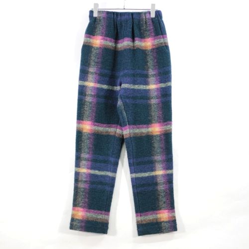 【中古】 FRANZIUS フランジウス ウール チェック パンツ S グリーン 【中古】 FRANZIUS フランジウス ウール チェック パンツ S グリーン