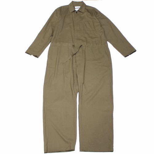 【中古】 MARKAWARE マーカウェア 23SS ALL IN ONE SUPER120s WOOL TROPICAL ウール トロピカル オールインワン ブラウン