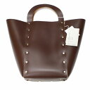 【中古】 Hender Scheme エンダー スキーマ Assemble Daikei Hand Bag L アセンブル台形ハンドバッグ ブラウン(4)