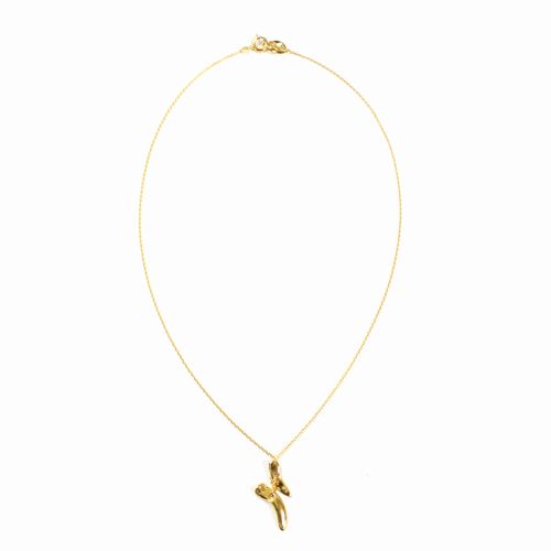 【中古】 neutral ニュートラル 寄り添う ネックレス ゴールド