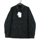 【中古】 UNDERCOVER アンダーカバー 24AW ブロークンツイルダメージカーコート ジャケット 2 ブラック