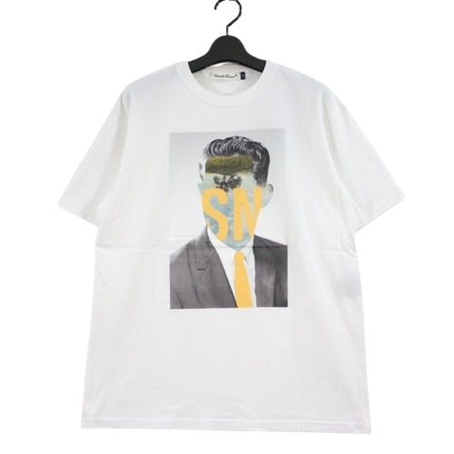 【中古】 UNDERCOVER アンダーカバー 24AW TEE SN face Tシャツ 2 ホワイト