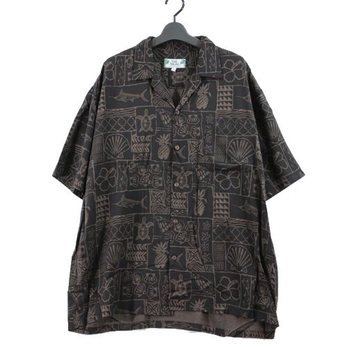 【中古】 TWO PALMS トゥーパームス 25SS BEAUTY&YOUTH 別注 MARLIN シャツ L ブラックのサムネイル