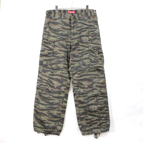 【中古】 Supreme シュプリーム 24SS Cargo Pant Olive tiger Camo カーゴパンツ 32 カーキ 【中古】 Supreme シュプリーム 24SS Cargo Pant Olive tiger Camo カーゴパンツ 32 カーキ