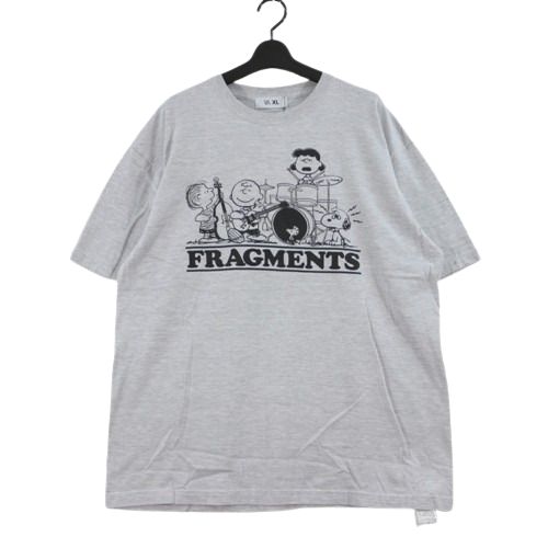 Rakuten - 【中古】 VA × PEANUTS FRAGMENTS TEE Tシャツ XL グレー