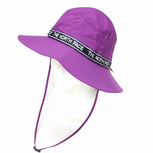 【中古】 THE NORTH FACE ノースフェイスLETTERED HAT レタードハット NN01911 S パープル