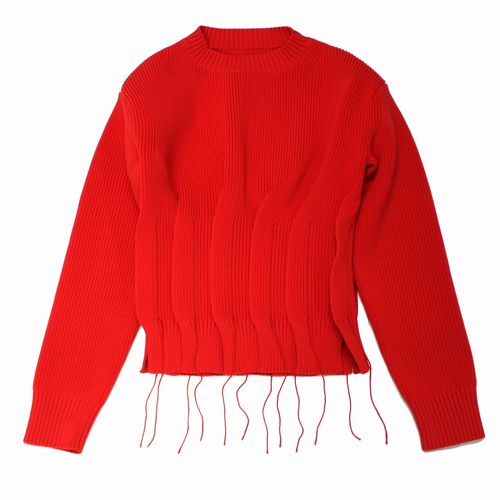 Rakuten - 【中古】 Sacai サカイ 24SS Knit Pullover ニット 1 レッド