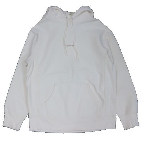 風衣 - 【中古】 Supreme シュプリーム 18AW Trademark Hooded Sweatshirt パーカ M オフホワイト
