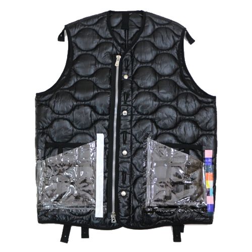 【中古】 TAKAHIRO MIYASHITA The Soloist. タカヒロミヤシタ ザ ソロイスト 22SS oversized quilting liner vest キルティングベスト 46