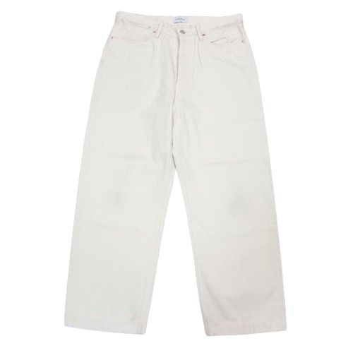 Rakuten - 【中古】 TANAKA タナカ THE JEAN TROUSERS デニムパンツ 32 オフホワイト