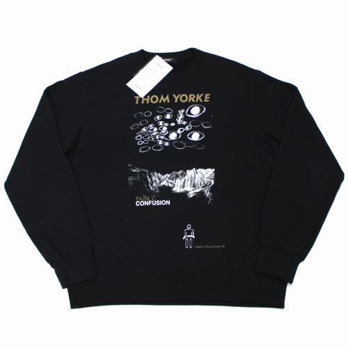 【中古】 UNDERCOVER × THOM YORKE 24AW SWEAT PAIN ＆ CONFUSION トムヨーク スウェット 5 ブラック