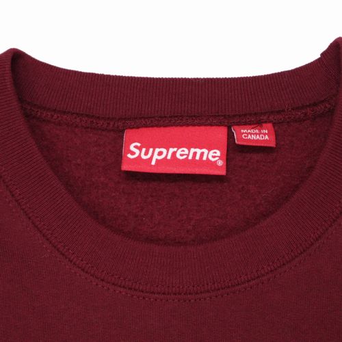 【中古】 Supreme シュプリーム 22AW Box Logo Crewneck Cardinal ボックスロゴス...