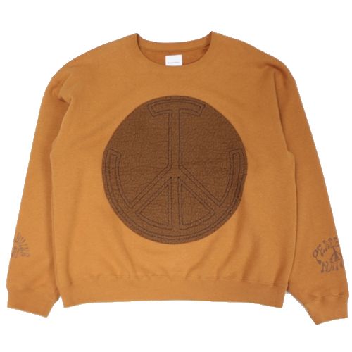 【中古】 Sasquatchfabrix. サスクワッチファブリックス 24AW P.L.N SWEATSHIRT スウェット M ブラウン