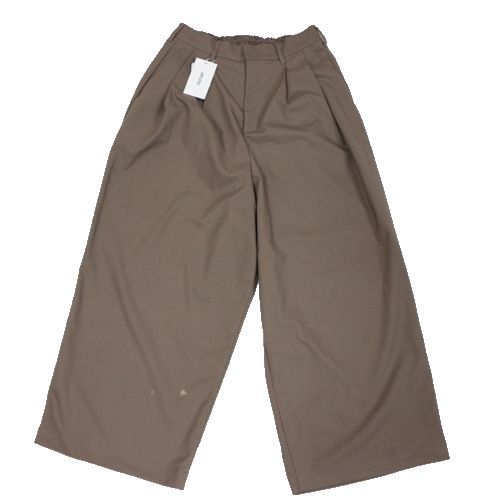 Rakuten - 【中古】 OPENINGACT オープニングアクト 24AW エクストラバギーストレートスラックス パンツ S ベージュブラウン