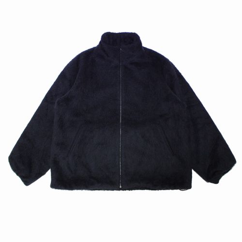 【中古】 COMOLI コモリ 21AW キャメルシャギージャケット 2 ネイビー