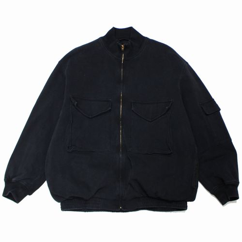 【中古】 COMOLI コモリ 25AW コットンジャージ G8ジャケット 1 ブラック