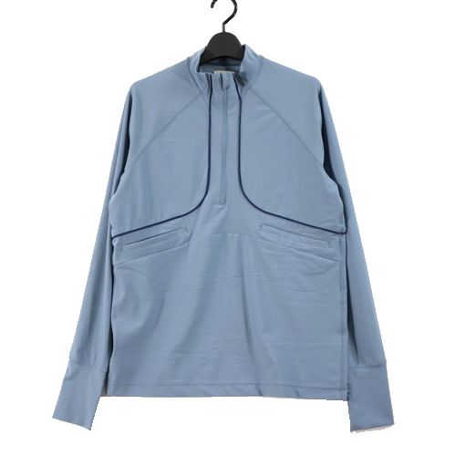 Rakuten - 【中古】 Call コール 22AW DYED JERSER ZIP UP PULLOVER カットソー 2 ブルー
