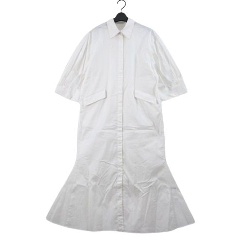 Rakuten - 【中古】 styling/ スタイリング 22SS パフスリーブシャツワンピース 1 ホワイト